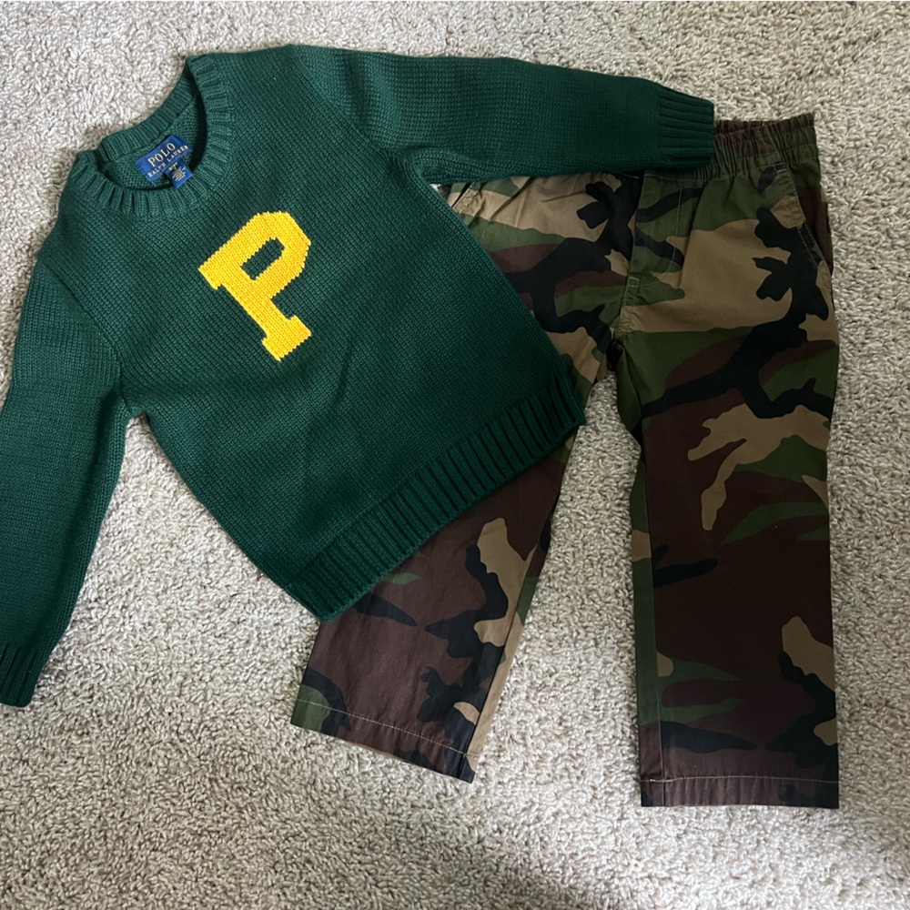 Polo Ralph Lauren Boys 2T | Sweater and Pants Can be Sold Seperately